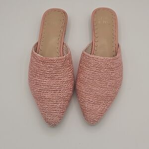 Crown & Ivy Pink Slip Ons 7.5